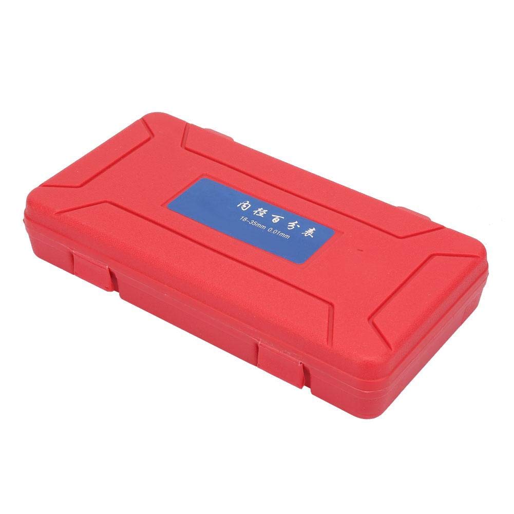 Jectse Dial Bore Gauge, Escala de diámetro Interno de 50-160 mm 18-35 mm 0.01 mm con un Buen Puente de protección guía, para medir Las Dimensiones internas de Las Piezas por método comparativo