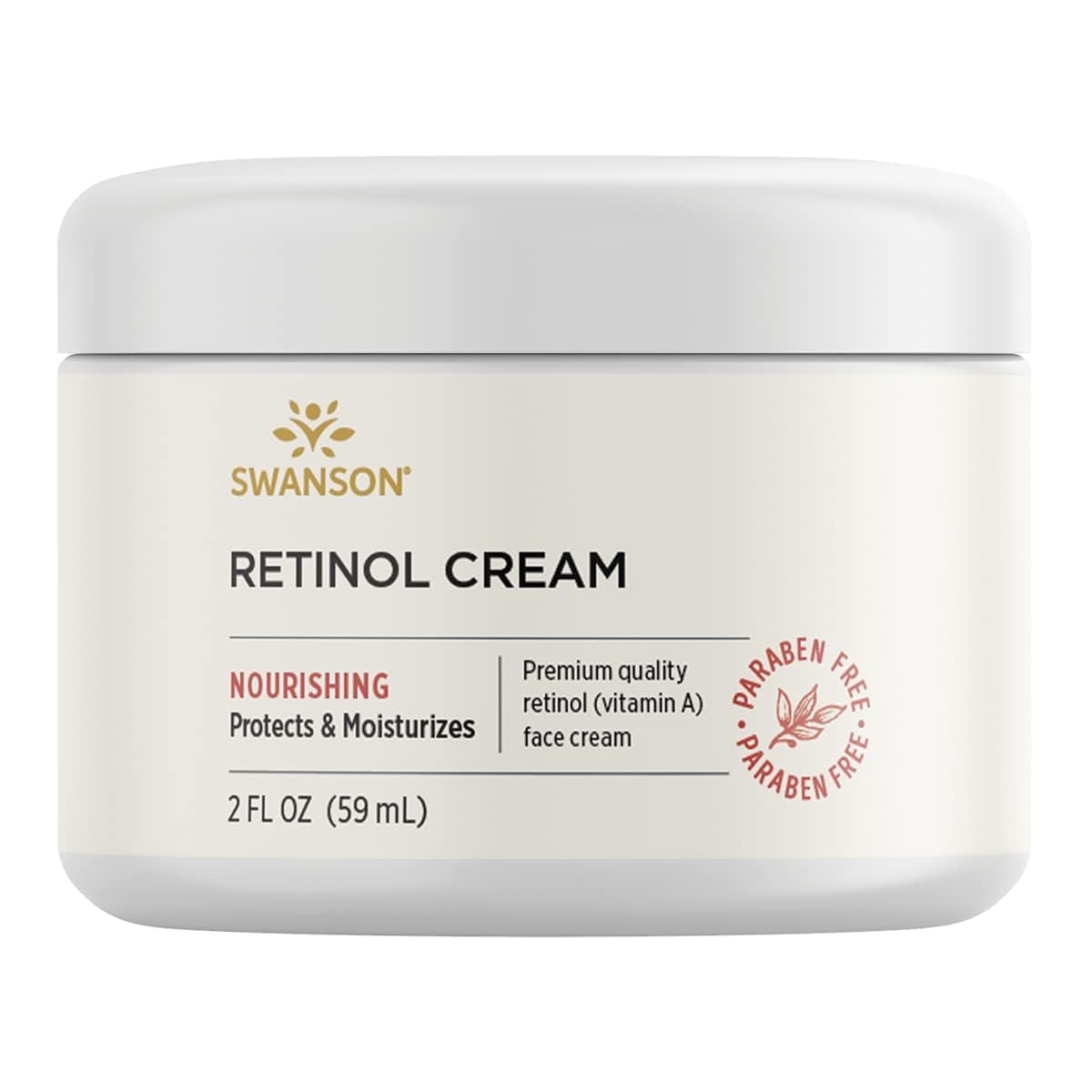 Swanson Retinol Cream 2 fl Ounce (59 ml) Cream