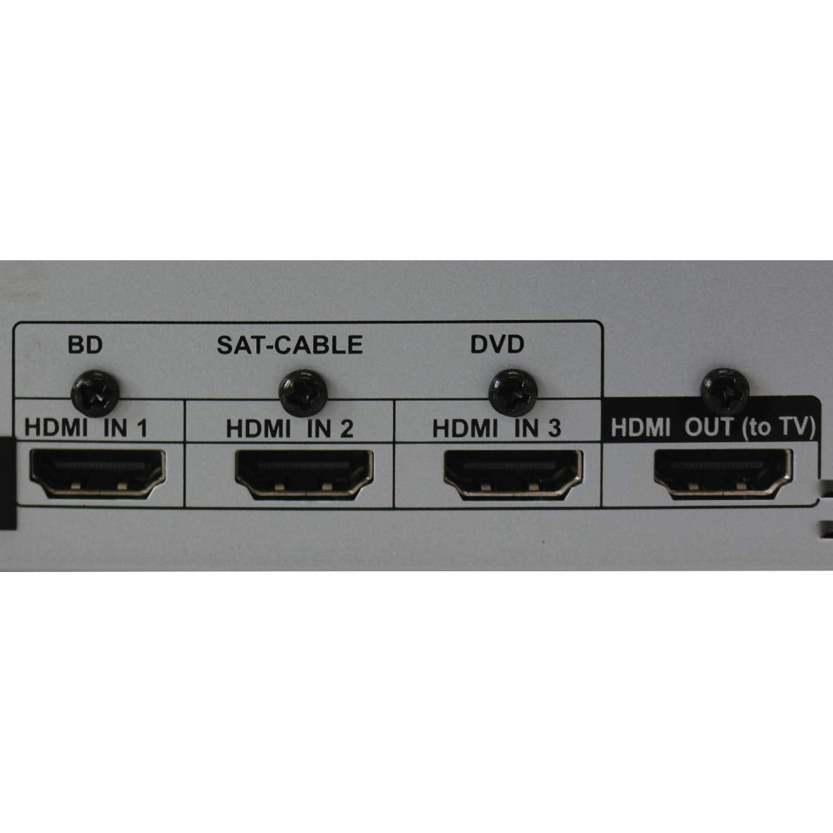 Sistema de Cine en Casa RCA Negro Sonido Envolvente Digital 5.1 1000 Vatios Con Receptor de Audio Bluetooth y USB