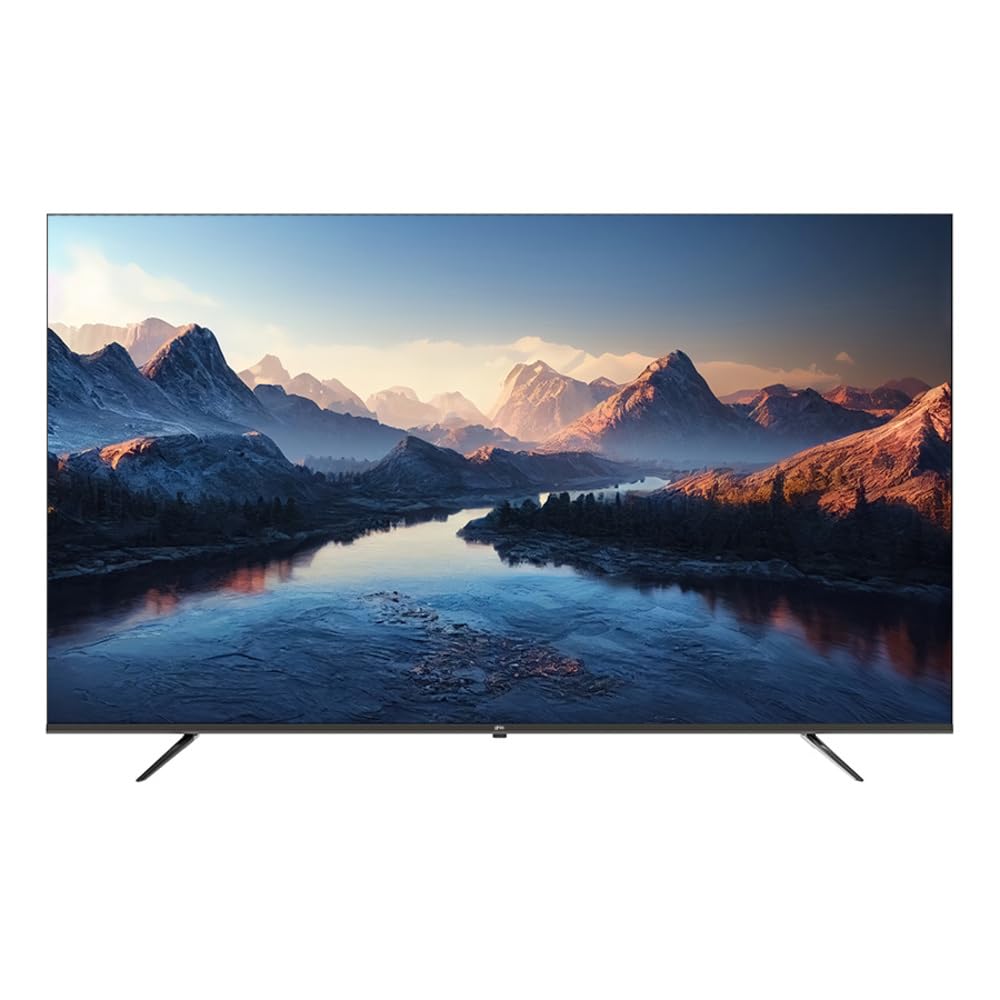 GHIA Pantalla 75" Pulgadas G75ATV23. Smart TV Android, Resolución 4K. Conectividad WiFi, 3 HDMI, 2 USB, RCA, Optico, Jack 3.5mm