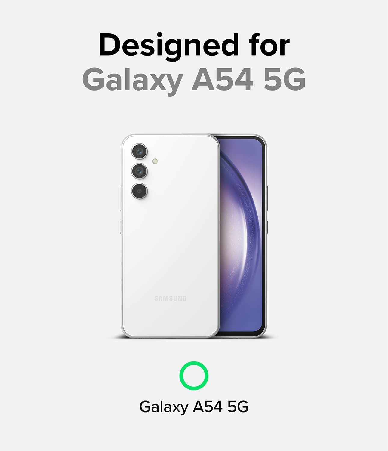 oakxco - Funda de silicona líquida para Samsung Galaxy A54 de 5 g, color sólido fluorescente, delgada, de goma suave, de poliuretano termoplástico suave, lisa, mate para mujeres y niñas, color rosa