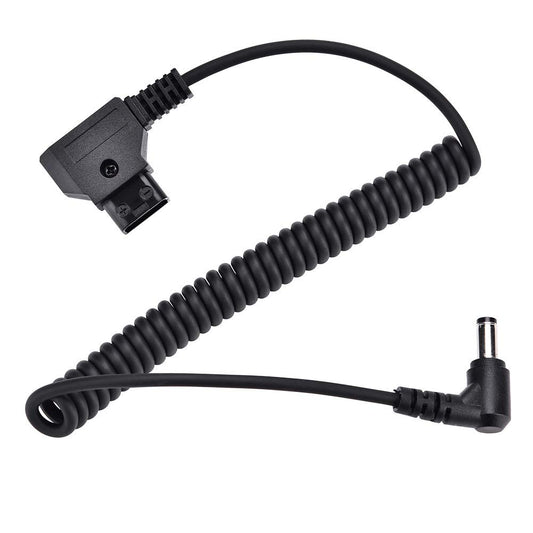 Cable Adaptador, D-Tap Tipo B Macho a ángulo Recto DC 5.5x2.5mm Jack Adaptador de Cable Accesorio para fotografía, para batería para V-Mount