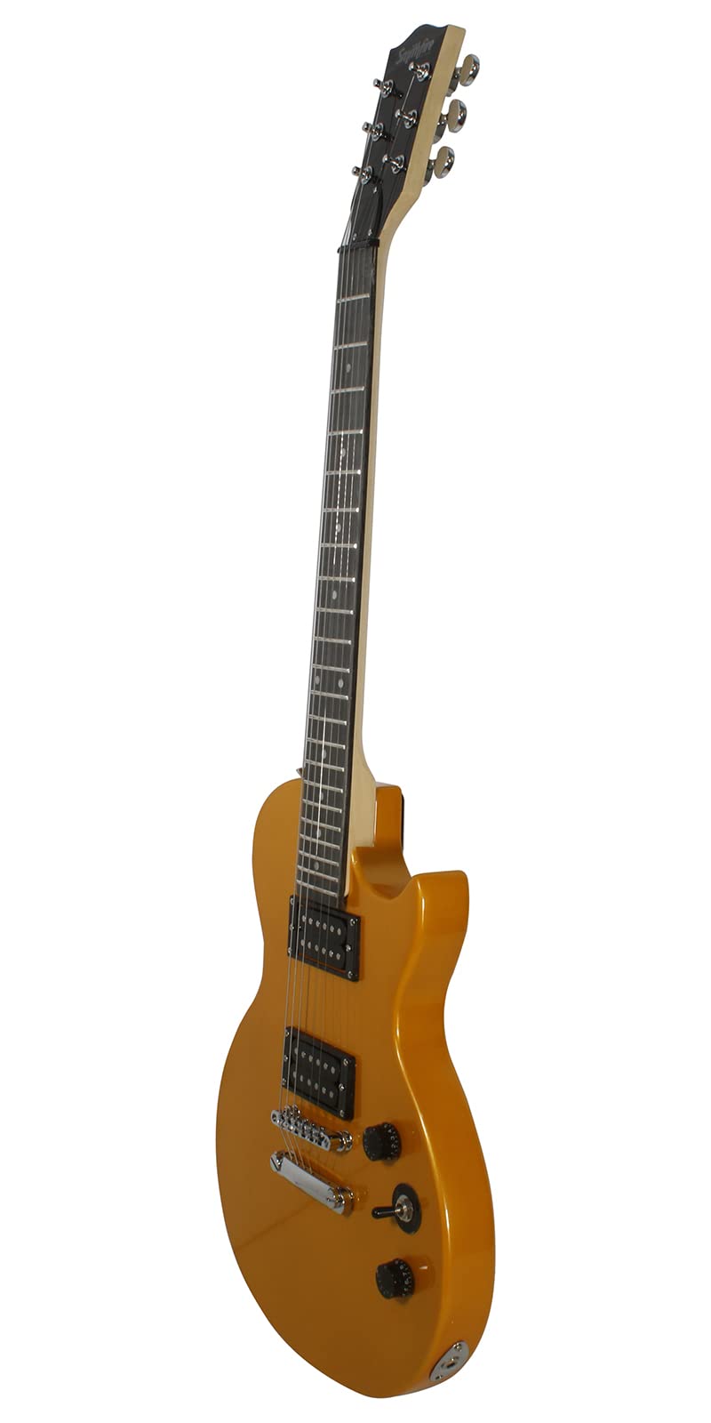Smithfire LP-100 Guitarra Eléctrica Pack, Dorado