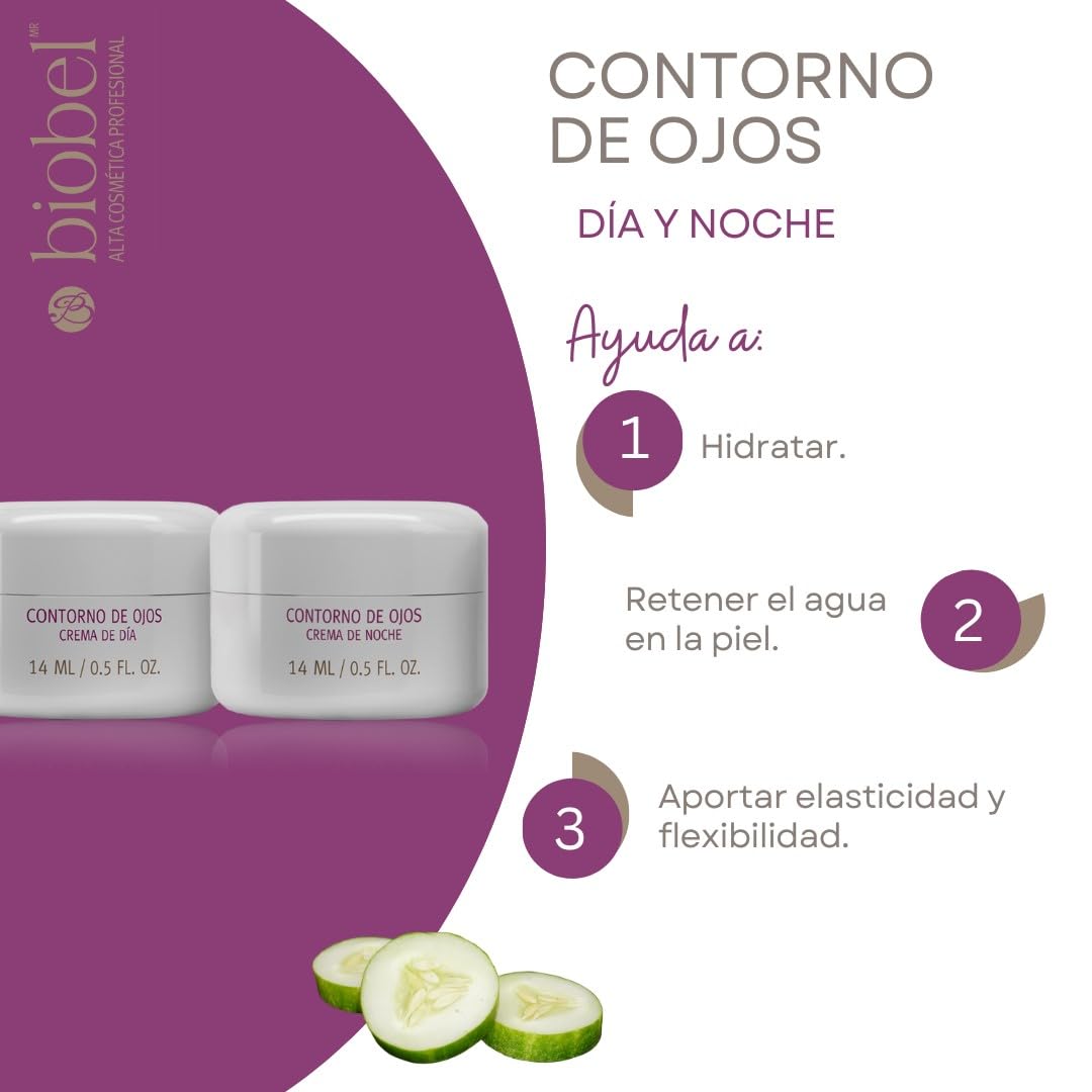 Biobel Contorno de Ojos (Crema de Día y Crema de Noche) 2 de 14ml cada uno