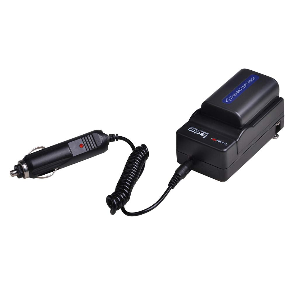 Batería y Cargador Tectra Sony TRV para Cámara (2 Unidades)