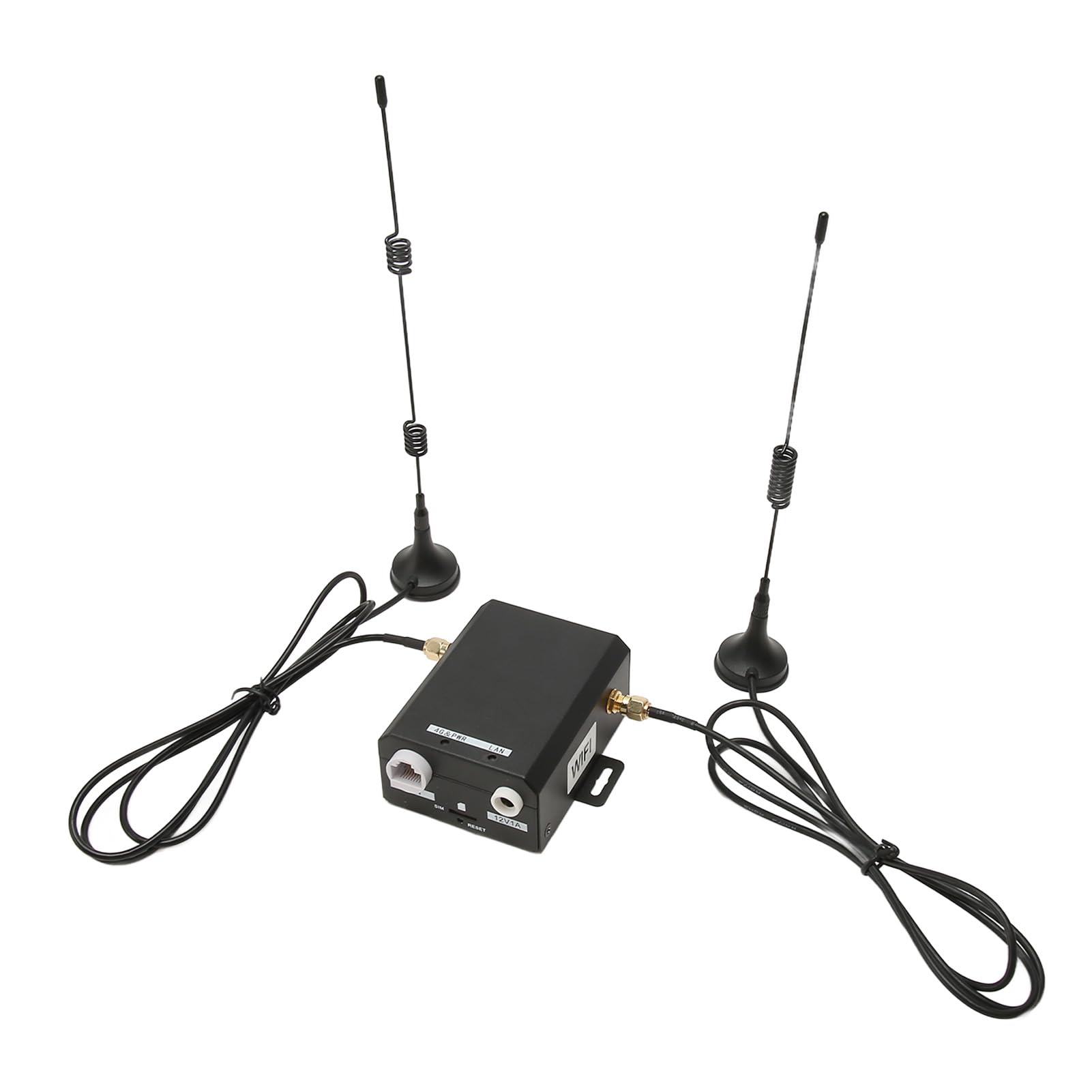 Diydeg Router 4G LTE Industrial, Router WiFi 150Mbps con Ranura para Tarjeta SIM, 2 Antenas externas, módem Router Celular inalámbrico en Asia, Sudeste Asiático, África, Oriente Medio