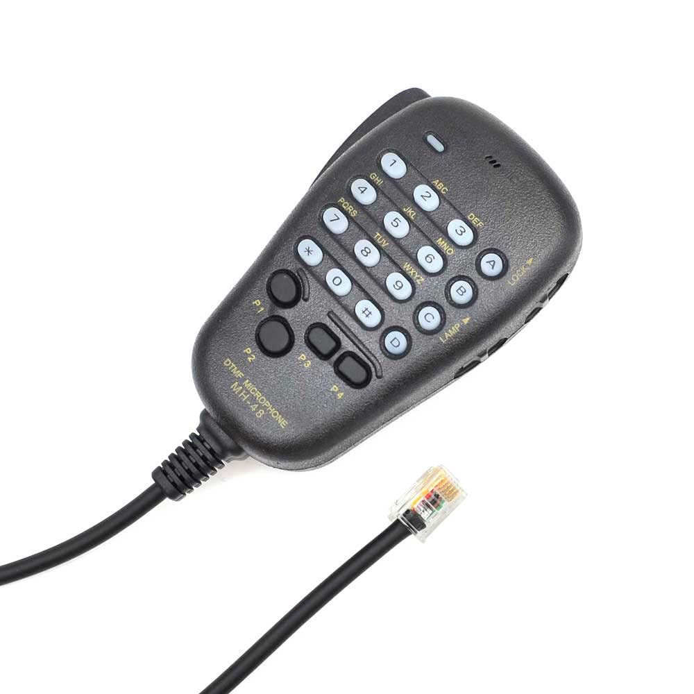 Kymate MH-48A6J - Micrófono de altavoz con botón para Yaesu FT-7800R FT-8800R FT-8900R FT-7900R FT-7100M1 FT-1900R FT-2600 FT-2800 FT1802 FT-1807 Mobile Radio micrófono de mano