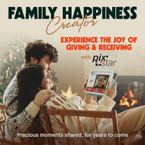 Marco de Fotos Digital Pix-Star XD WiFi 38,1 cm