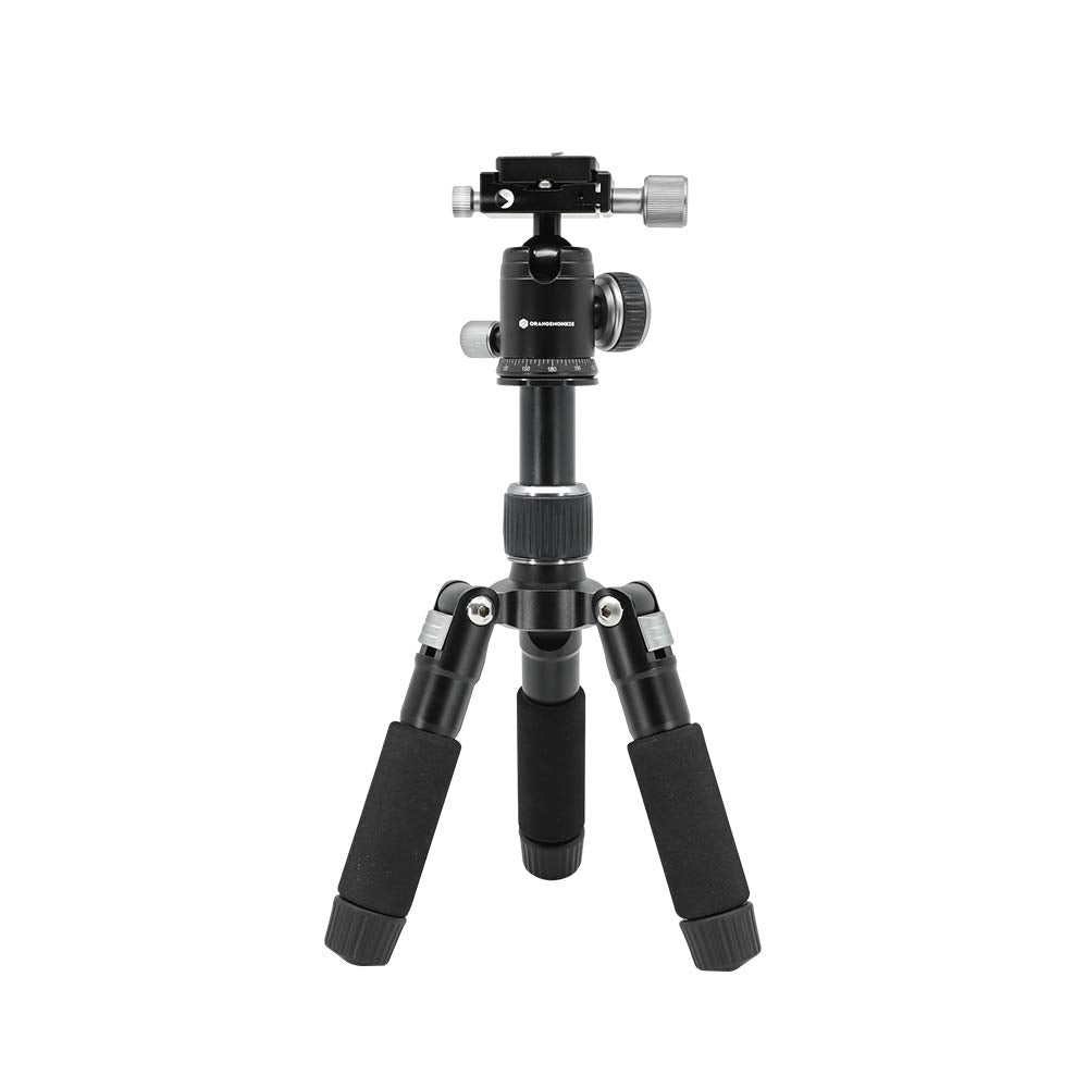 foldio foldable studio Trípode de 50 V (Barra de Cacerola, Soporte para Smartphone Incluido) | Trípode portátil de aleación de Aluminio Ligero y Resistente de 20 Pulgadas | ORANGEMONKIE