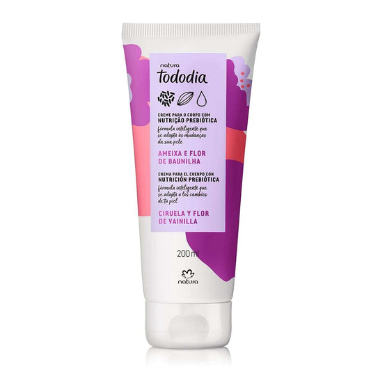 Natura Tododia Crema Nutritiva para Cuerpo Ciruela Flor de Vainilla 200 ml