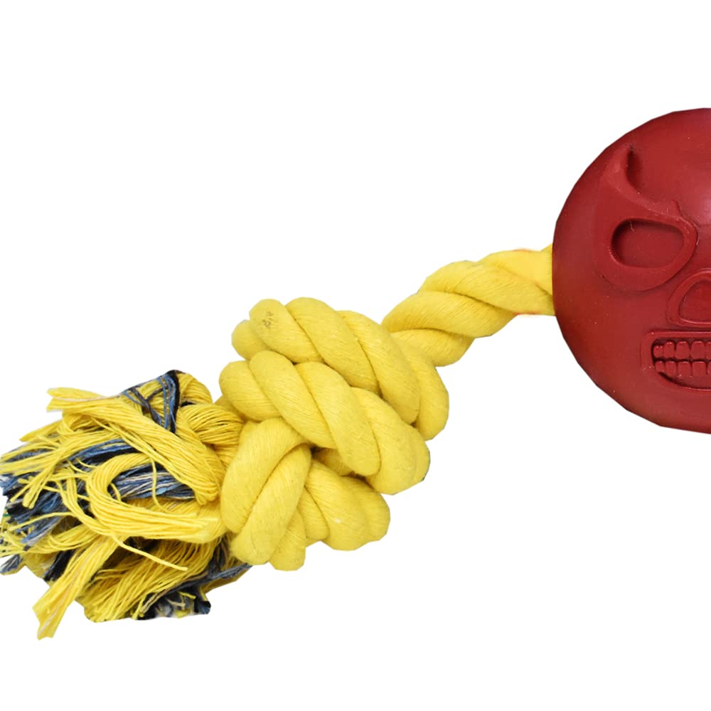 Juguete para Perro 4BF Pelota con Jaladera Diablito Razas Grandes