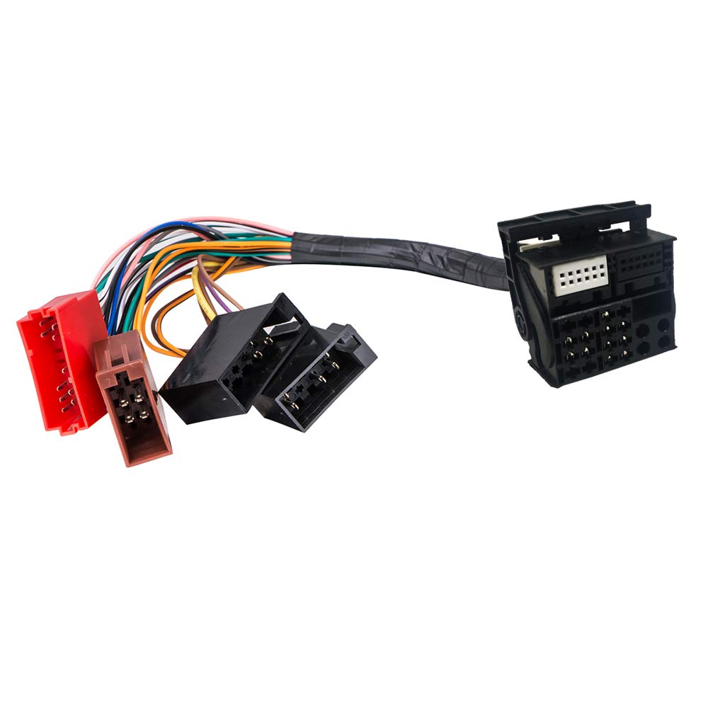 Juego de Adaptador Kit de Actualización RNS-E Bose Negro para Audi A3 A4 A6