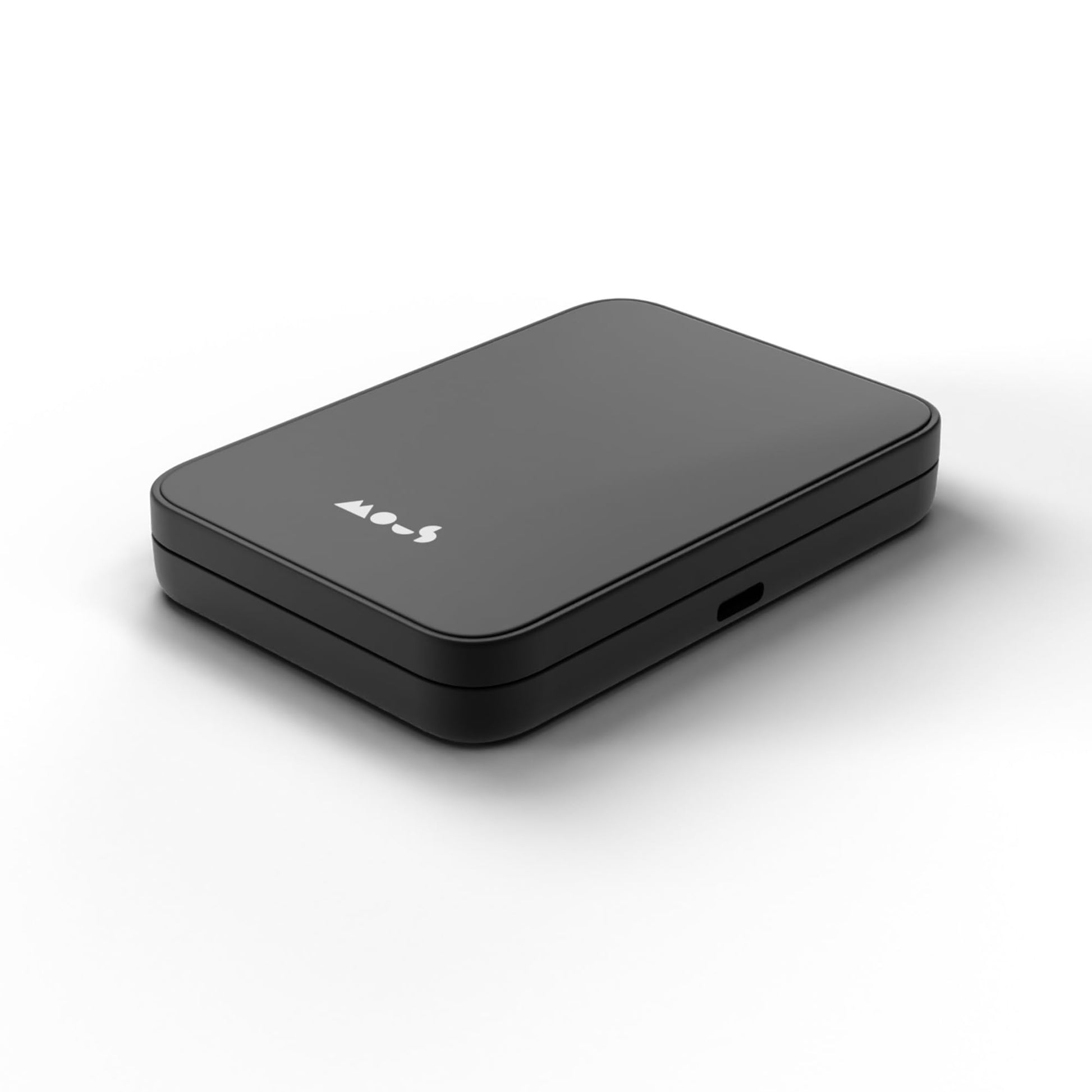 Cargador Inalámbrico Mous Negro 3 en 1 MagSafe Compatible para Múltiples Dispositivos