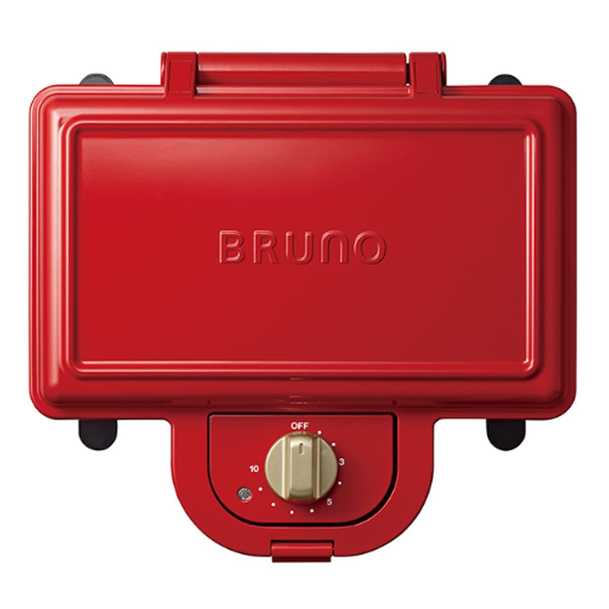BRUNO BOE044-RD - Máquina de arena caliente doble (rojo)