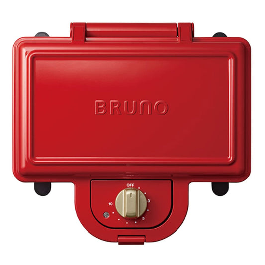BRUNO BOE044-RD - Máquina de arena caliente doble (rojo)