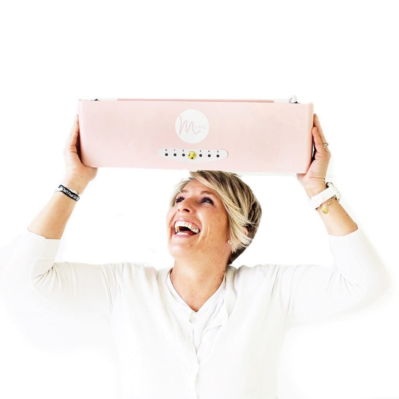 Laminadora Minc Rosa 12 Pulgadas 110V