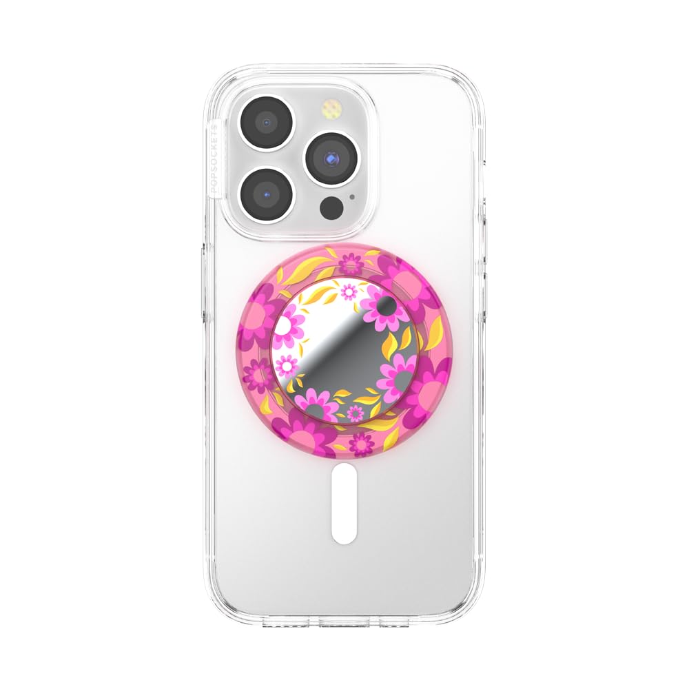 Agarre Magnético PopGrip PopSockets Negro Parte Superior Intercambiable para iPhone MagSafe