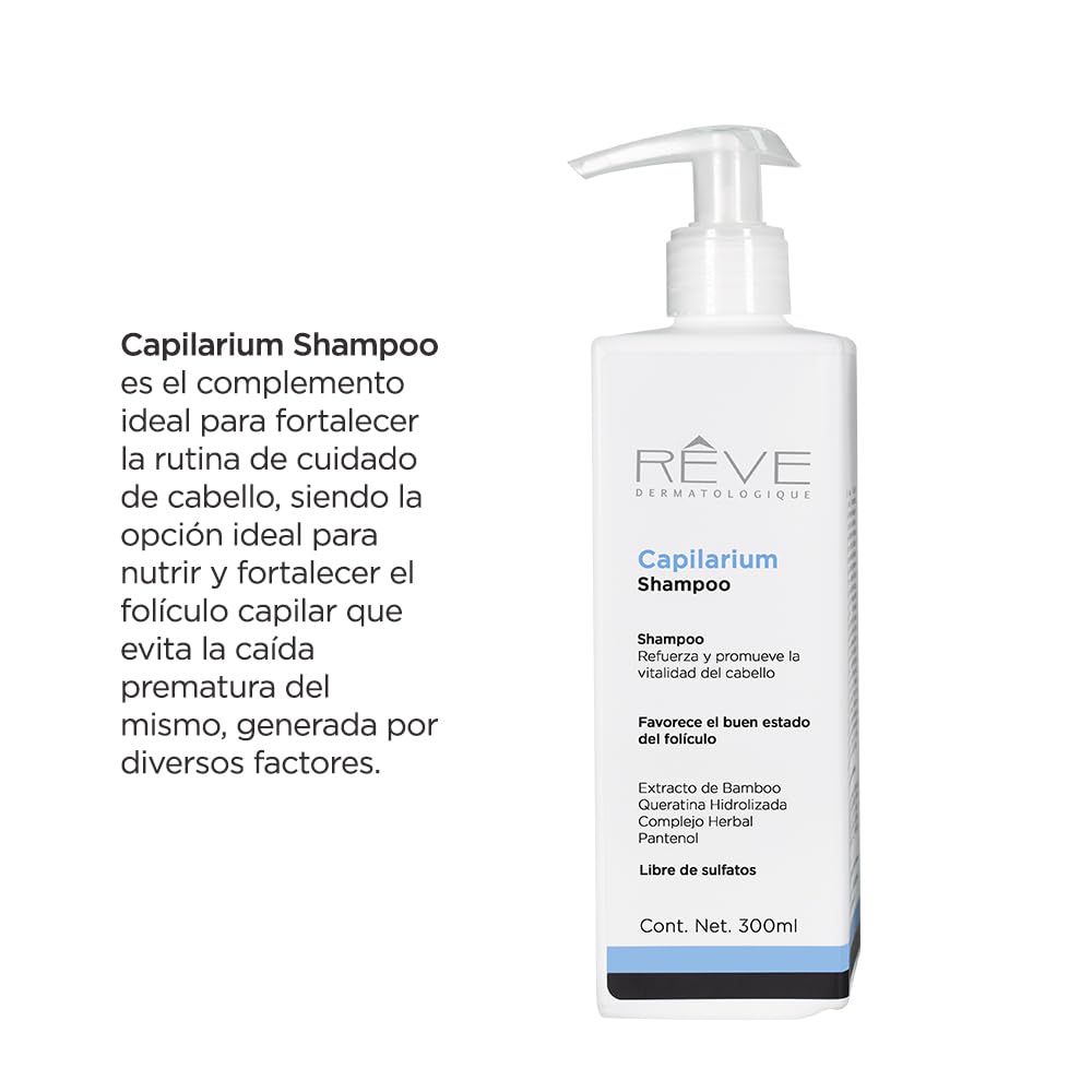 Reve Dermatologique | Capilarium Shampoo - 300ml .