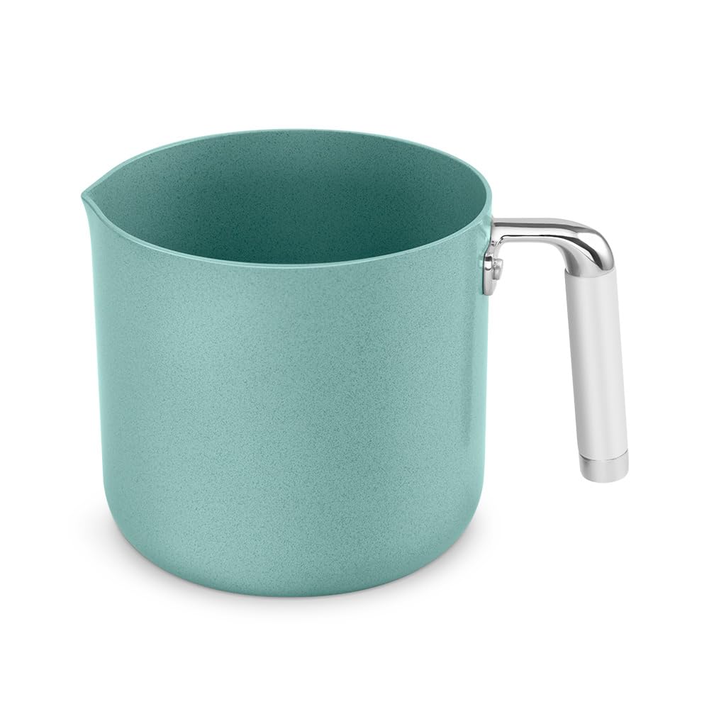 JADECOOK Bateria de Cocina JADE CHEF Plus 22 Piezas Juego de Sartenes 20 24 y 28 cm Cacerola Vaporera Pocillo Comal 36 cm Sarten Grill 6 Capas de Recubrimiento Antiadherente Ollas Cazuelas Utensilios