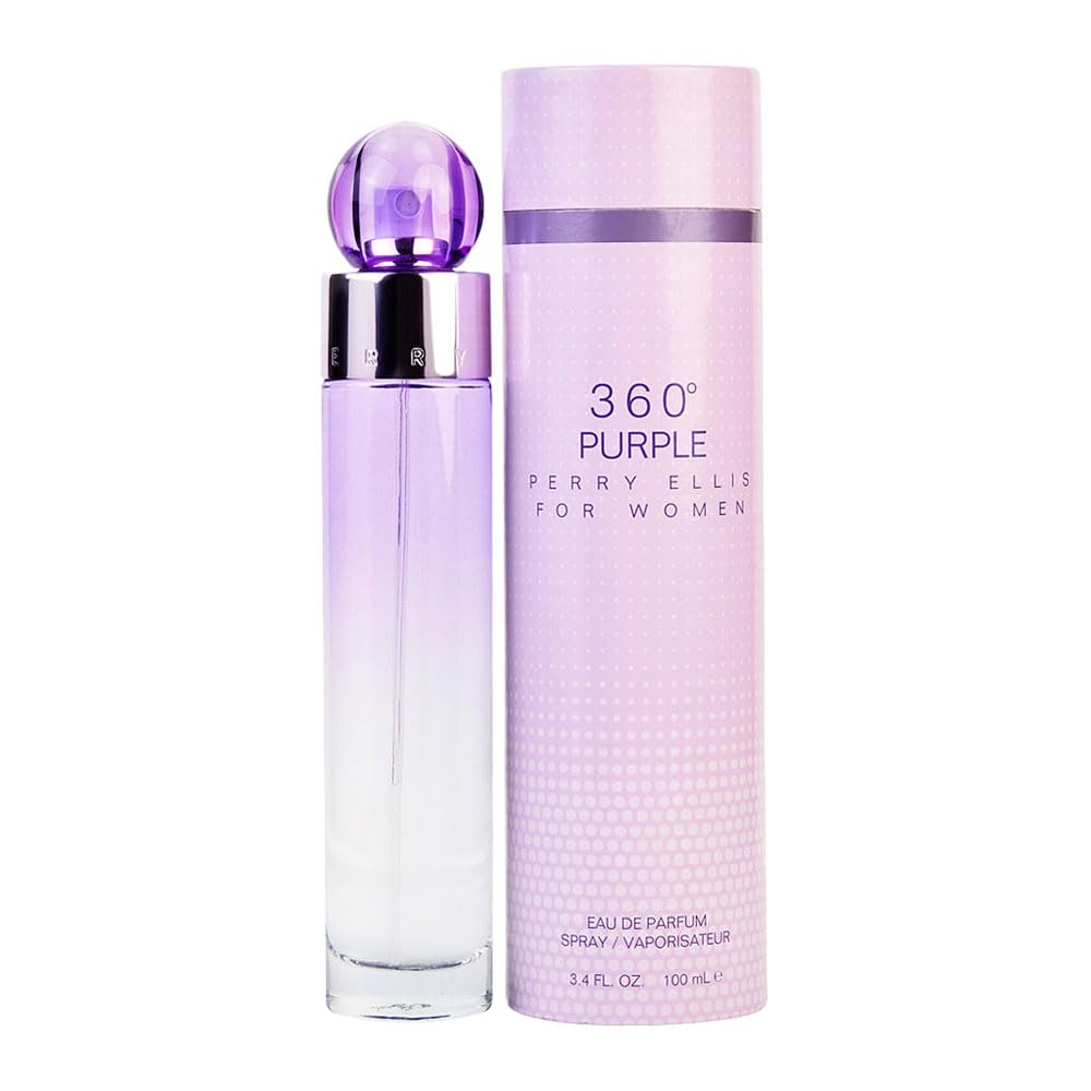 Perfume Perry Ellis 360 Purple de 3.4 oz para Mujer