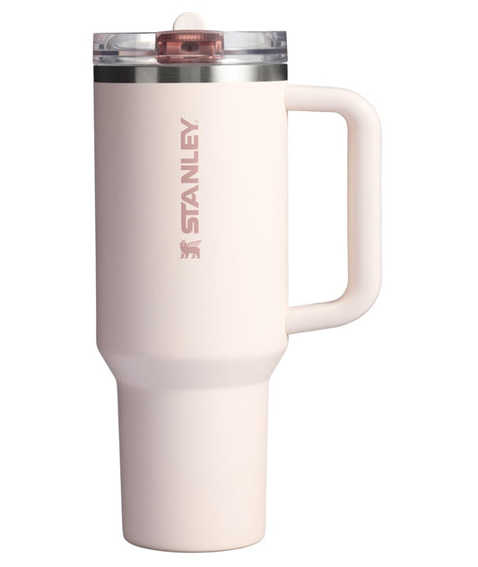 Vaso Aislado Stanley Quencher ProTour 40 Onzas Popote y Mango Integrados Acero Inoxidable sin BPA para Viajes