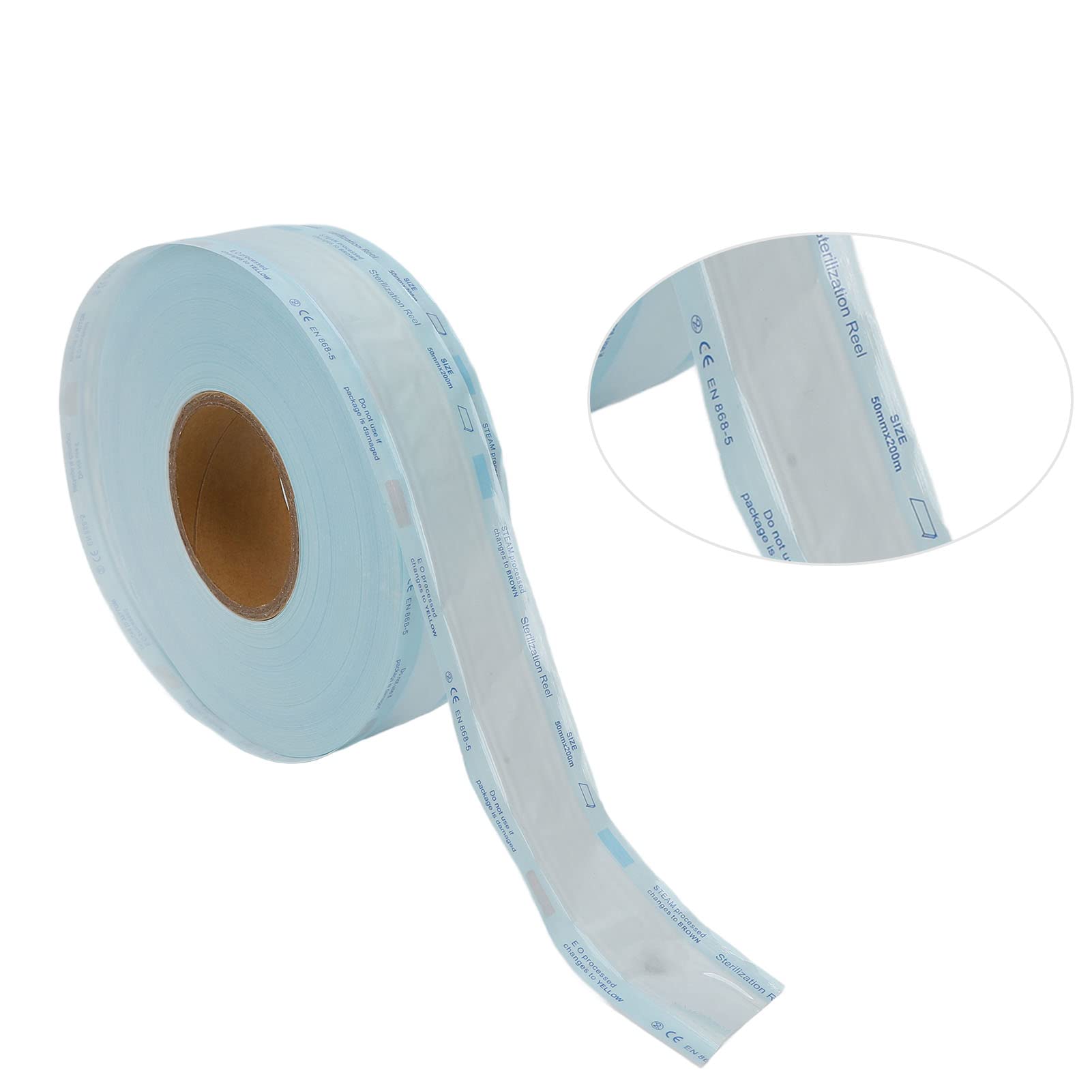 Bolsa Autosellante, Bolsa de Esterilización Autosellante Profesional, Herramienta de Almacenamiento Desechable, Bolsa de Embalaje para Teléfono Móvil para Tatuajes, Bolsas de(2.2 X 7.9in)