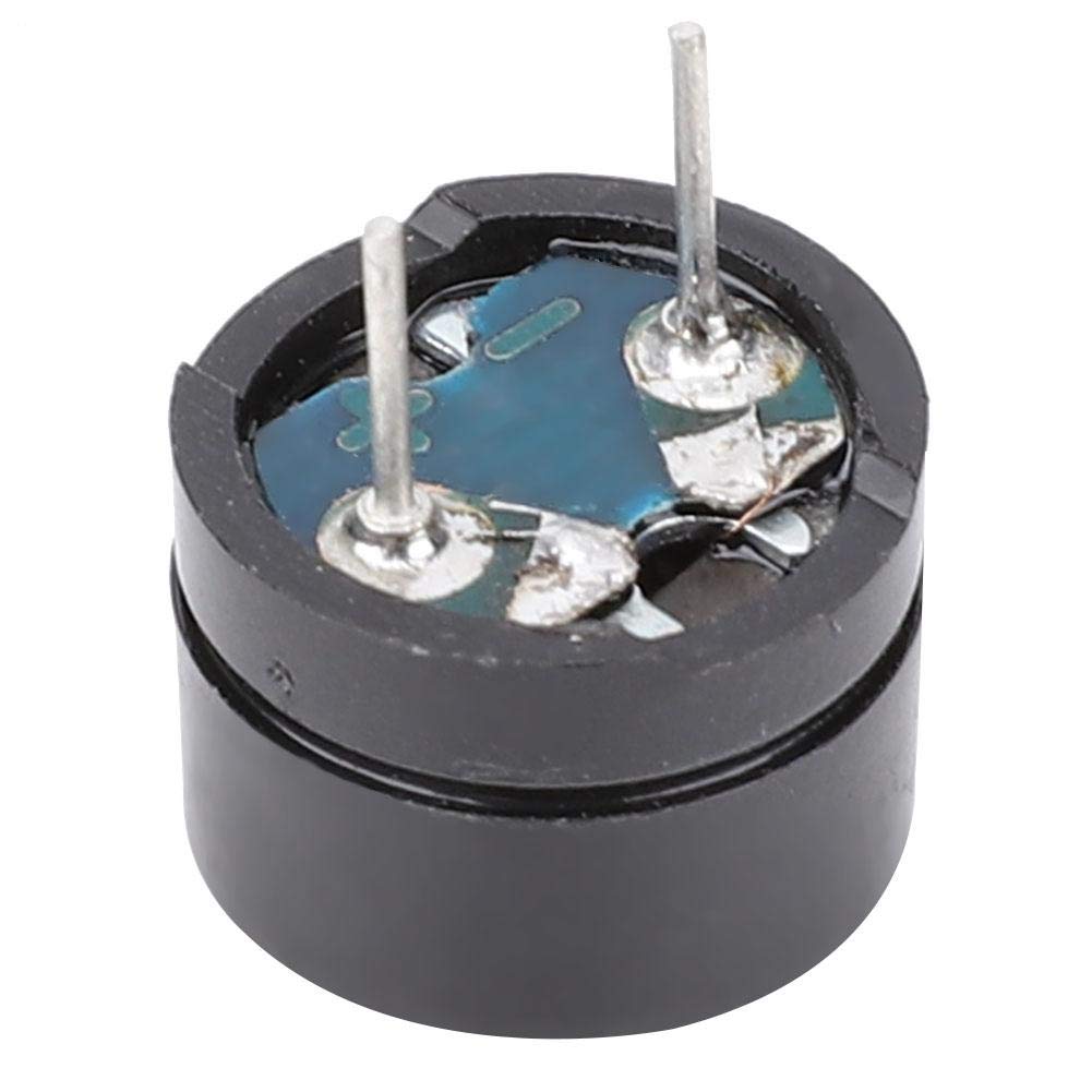 Hilitand 50 Piezas zumbador pasivo electromagnético de Alta sensibilidad CA 2 kHz 3 V 5 V 9 V 12 V zumbador 16 ohmios