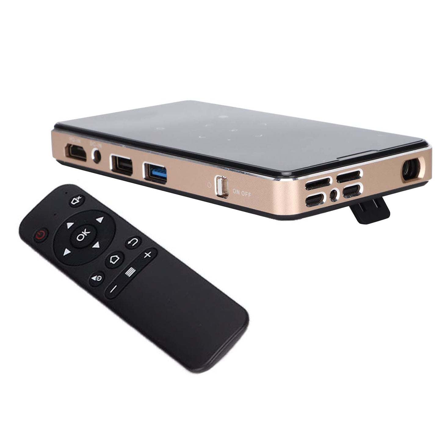 Proyector Portátil Ultra Mini Pico con WiFi y Bluetooth para Familia y Negocios