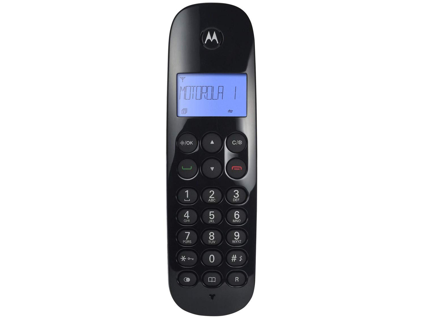 Genérico Teléfonos Inalámbricos M750-3 | con Identificador | 3 Piezas | Color Negro