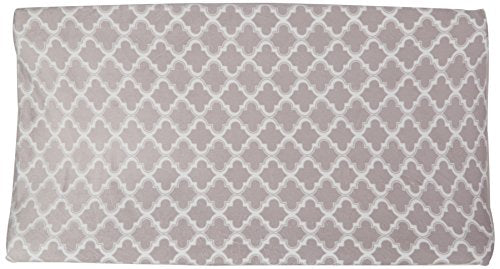 Cubre Cambiador Minky My Blankee Silver con Diseño Mini Tile Moroccan