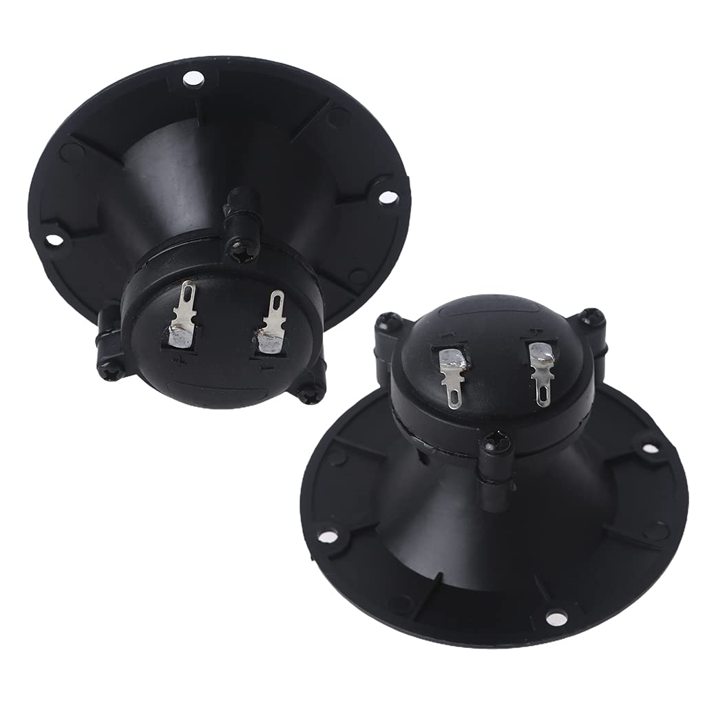 QIEIEI - Altavoces de altavoz de agudos,1 par de altavoces de 96 mm, piezoeléctricos, portátiles, de 3 pulgadas de diámetro, 9 mm de diámetro, bocina
