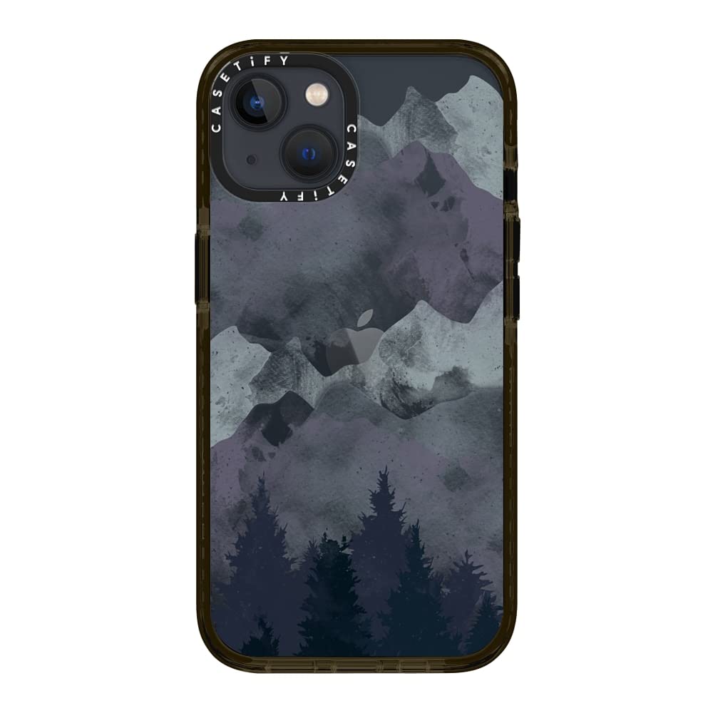 CASETiFY Impact - Funda para iPhone 13 [protección contra caídas de 6.5 pies] - Funda transparente Winter Tale