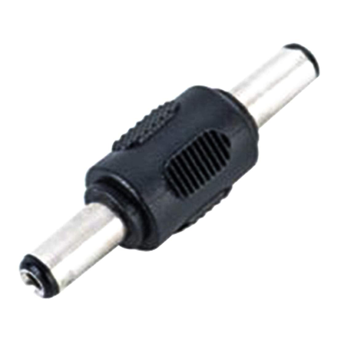 XFFCSEC 10PCS DC Female to Female and Male to Male Connector 5.5mm x 2.1mm 12V 5A Power Cable Jack Adapter，DC Power Jack Plug Adapter for CCTV Home Security Surveillance