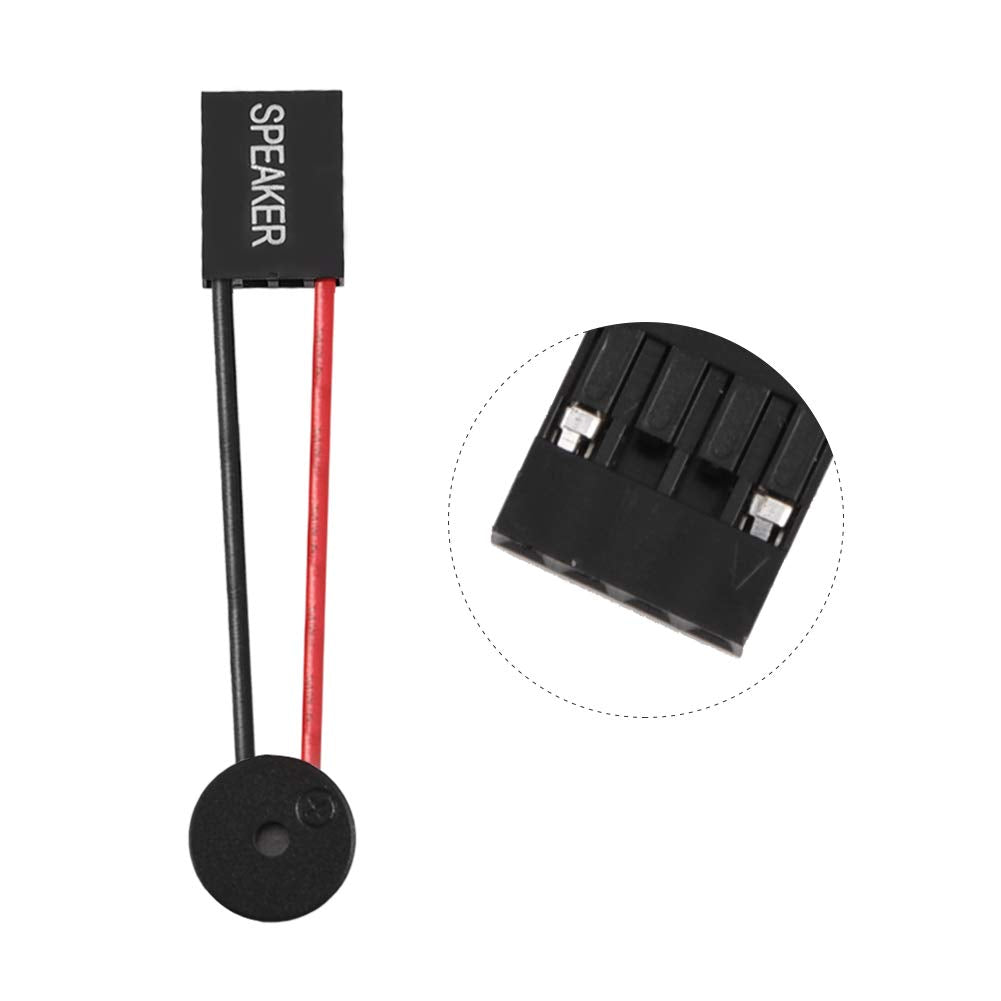 Eboxer 10Pcs Computadora Altavoz Interno Buzzer PC Case Buzzer Desktop Speaker Mainboard para reparación de computadoras