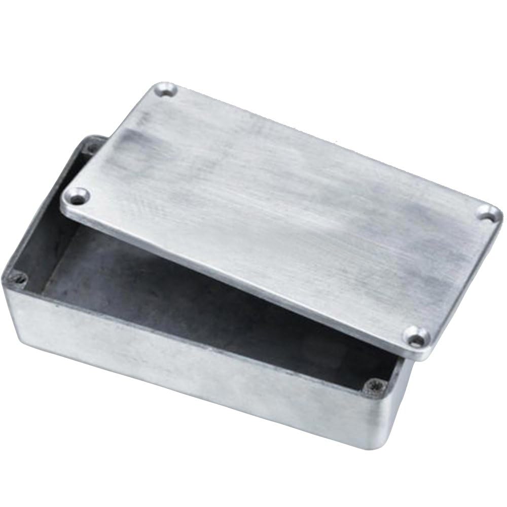 Caja de Efectos Pedales ESUPPORT Aluminio Impermeable para Proyectos Electrónicos y Pedales de Guitarra