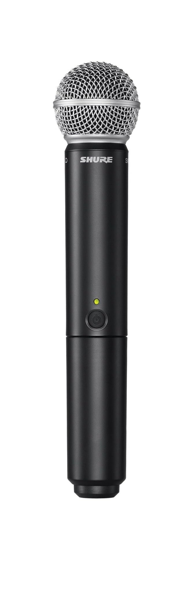 Sistema de Micrófono Inalámbrico Shure BLX24R SM58 Banda H10 con Receptor de Montaje en Rack y Transmisor de Mano para Actuaciones Vocales
