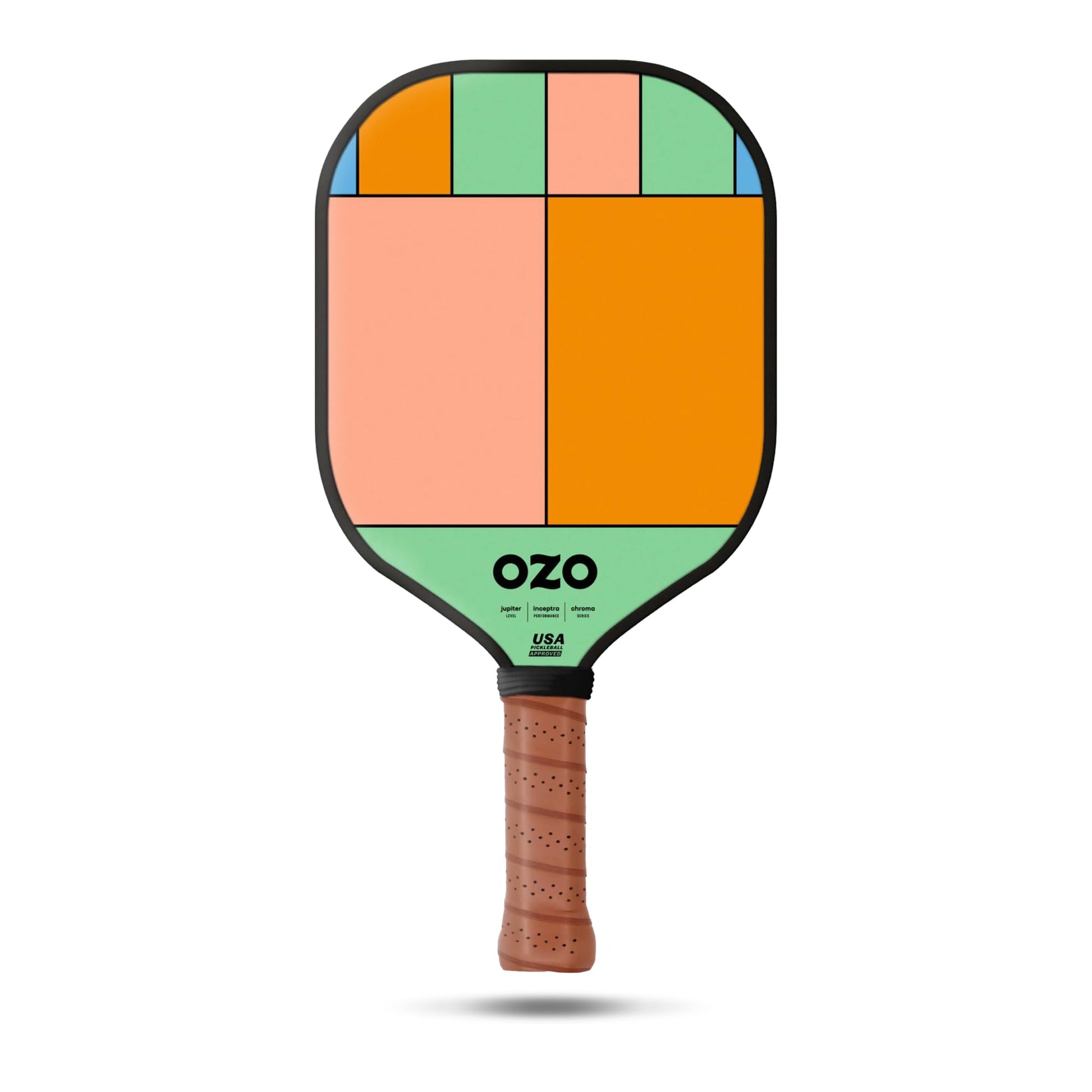Paleta de Pickleball OZO Jupiter Chroma Grafito para Control Intermedio aprobada por USAPA