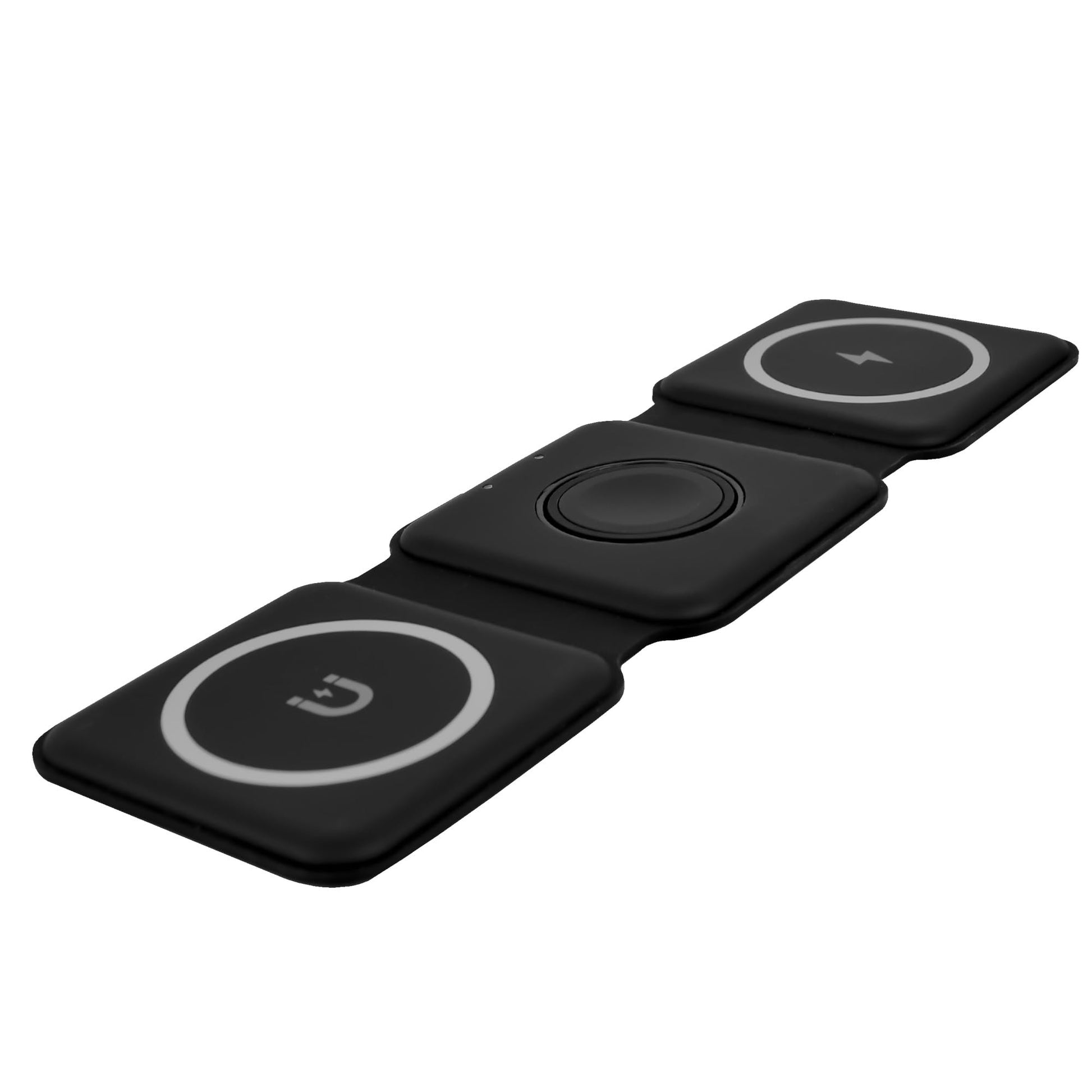 Cargador Inalámbrico PerfectChoice 3 en 1 Plegable 3Charge Carga Rápida