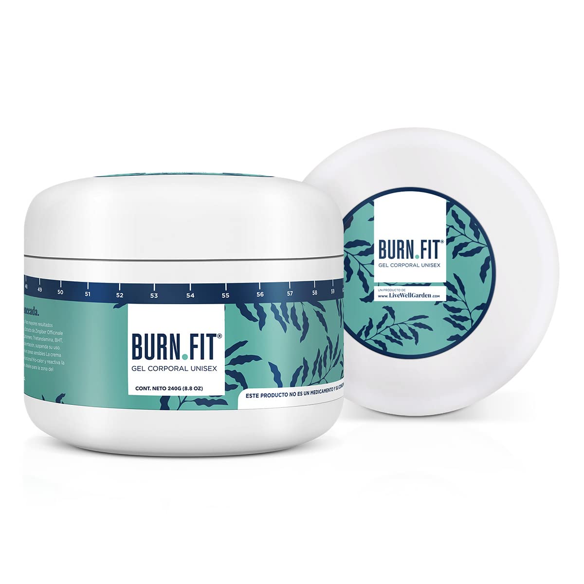 Burn Fit Gel Corporal quema grasa, anti celulitis.