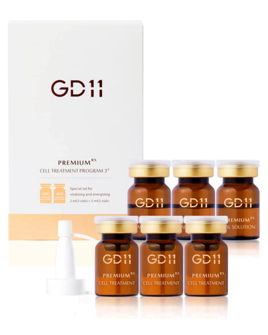 GD11- Tratamiento de exosomas celulares Premium Rx | Set de cuidado de la piel estético para el hogar Premium para suero regenerador de la piel