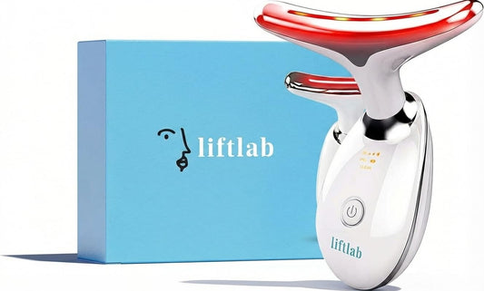 Masajeador LED 3 en 1 Forchics LiftLab Blanco con Escultor de Piel para Mujer
