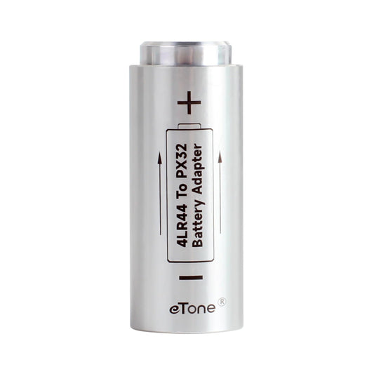eTone - Adaptador de batería 4LR44 a PX32 HM-4N para cámara antigua Yashica Electro 35 (1 adaptador de batería, batería no incluida)