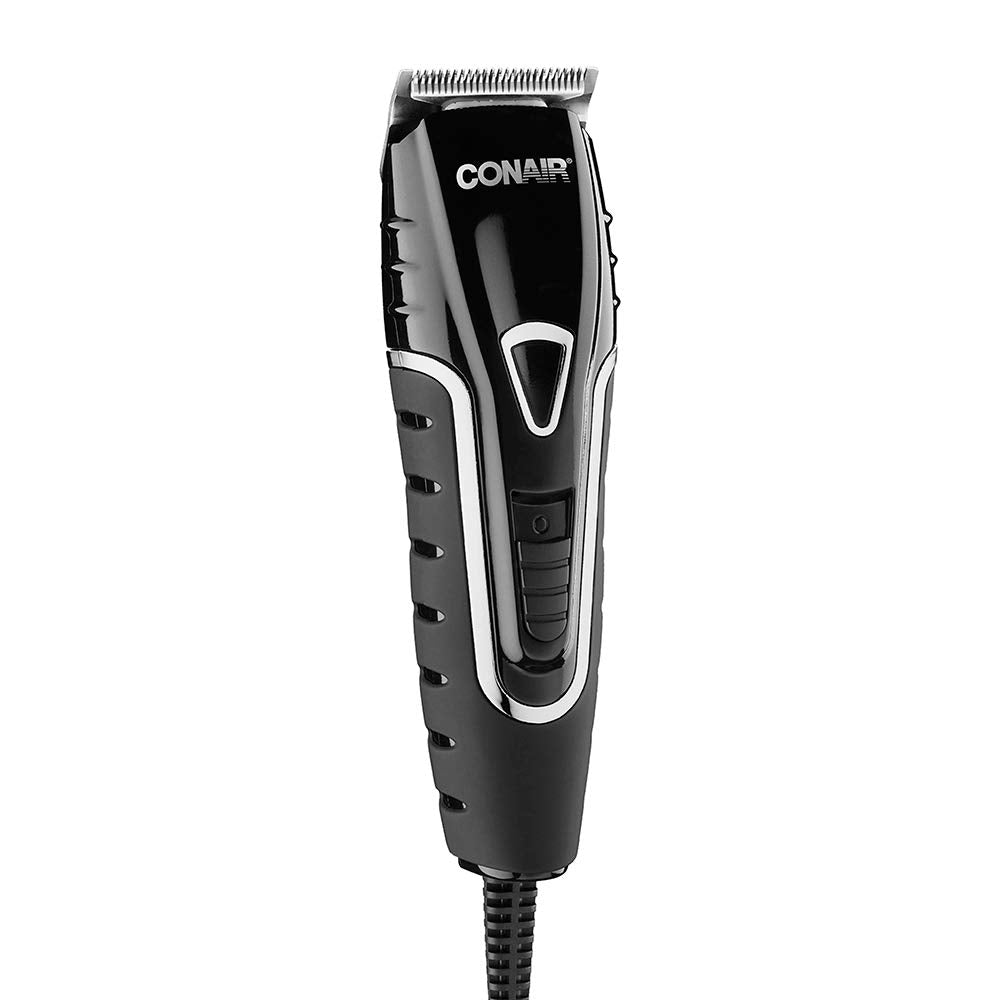 Conair Recortadora alambrica de 16 piezas 2 en 1 para cabello y barba hc2000es mx Negro