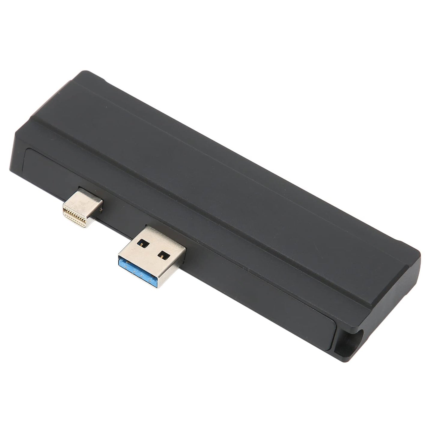 ciciglow para Docking Station, 5 en 1 4K Resolución 5Gbps Speed USB Hub Multiport Adapter, para Pro 4/5/6, para 10, para 8, para 7, para Vista, para XP(Negro)