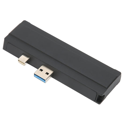 ciciglow para Docking Station, 5 en 1 4K Resolución 5Gbps Speed USB Hub Multiport Adapter, para Pro 4/5/6, para 10, para 8, para 7, para Vista, para XP(Negro)