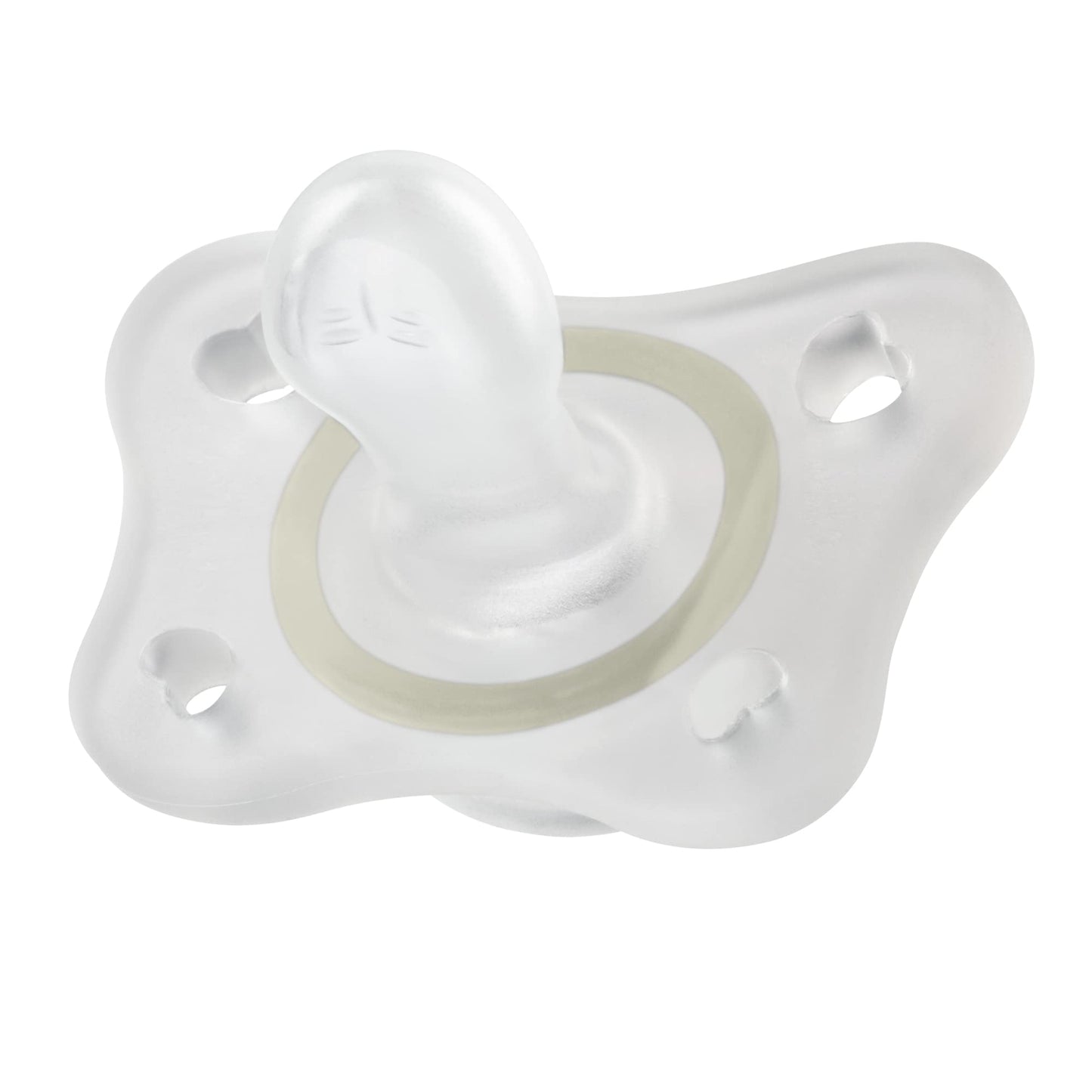 Chicco PhysioForma - Chupete de silicona para bebés de 2 a 6 m, sin BPA, 2 unidades en estuche de esterilización