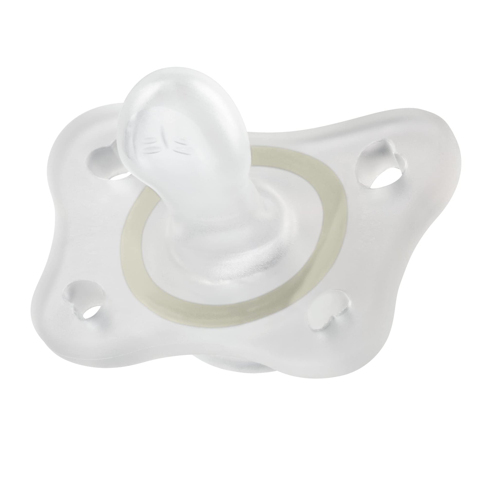 Chicco PhysioForma - Chupete de silicona para bebés de 2 a 6 m, sin BPA, 2 unidades en estuche de esterilización