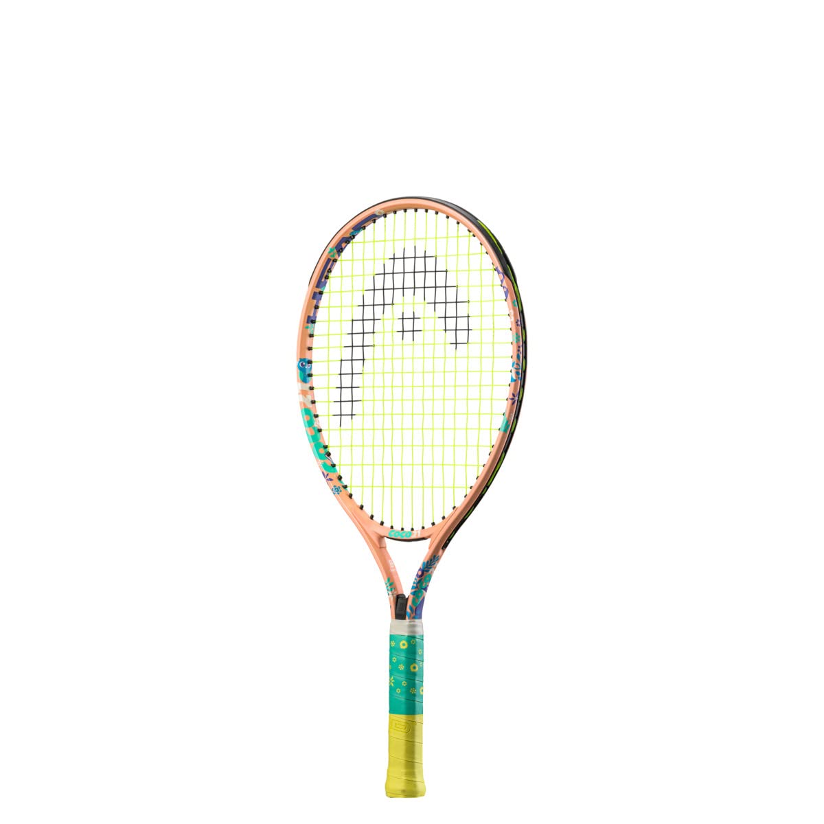 Head Coco - Raqueta de Tenis Junior de 21 Pulgadas preencordada, Coral