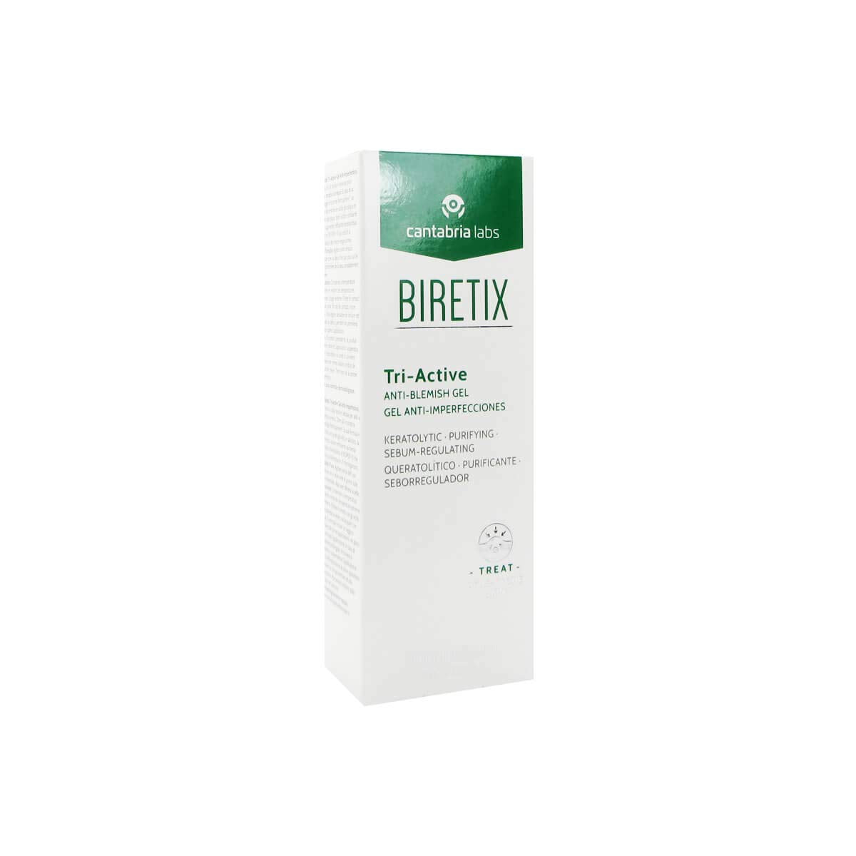 CANTABRIA LABS Difa Cooper Biretix Triactive Idrogel viso rinfrescante 1.7 fl oz (Green)