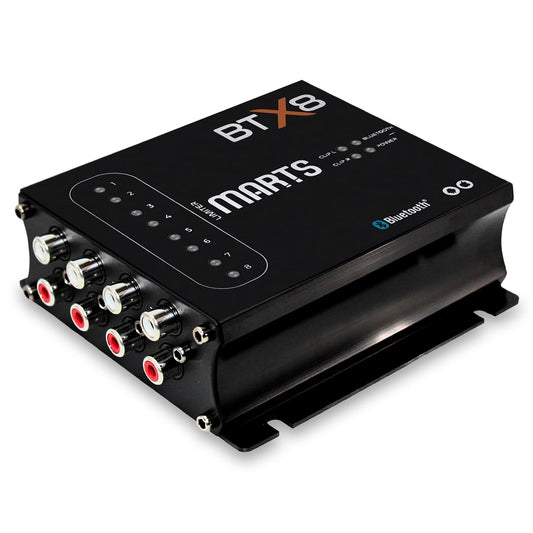 Salida de 8 canales 32 bits 96 KHz Bluetooth Marts Digital DSP / BTX8-DSP